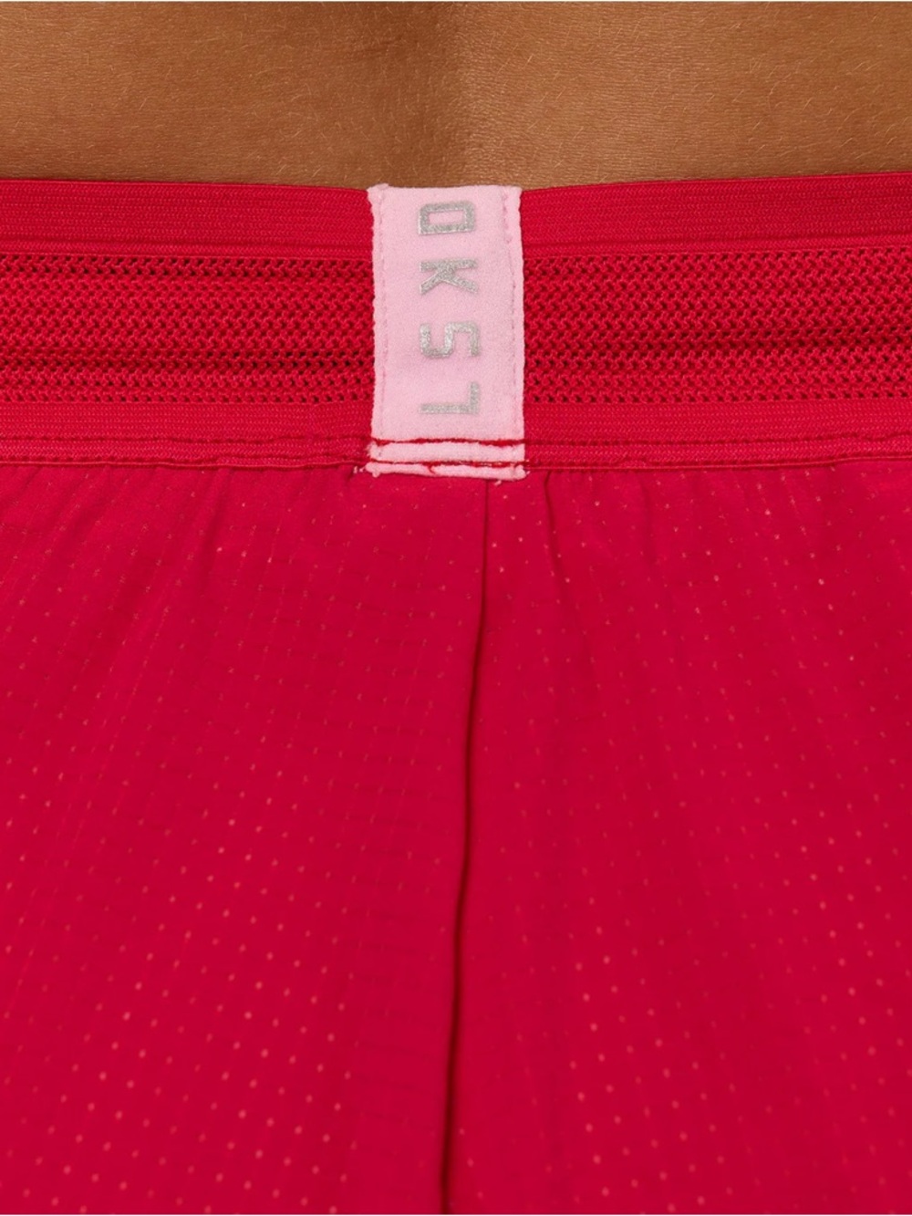 LSKD Accelerate 3" Mid-Rise Running Short Scarlet Marshmallow XS NEW WITH TAGS - Picture 4 of 13